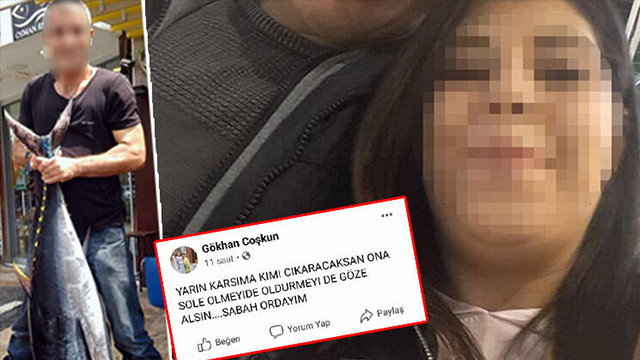 Attığı mesaj sonrası dehşet saçtı !