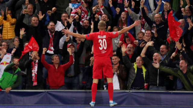 Erling Haland, Şampiyonlar Ligi'nde tarihe geçti