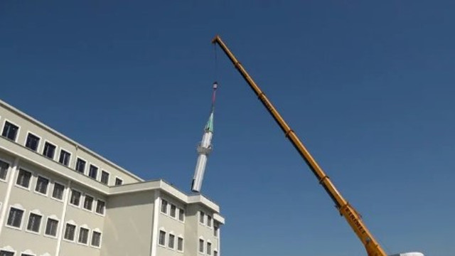 İmam hatip lisesinde dikkat çeken görüntü