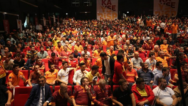 Kayserispor için yardım gecesi düzenlendi