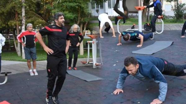 Spor yaparken karakolluk oldular