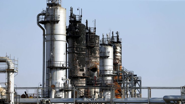 Saldırıya uğrayan Aramco tesisleri görüntülendi