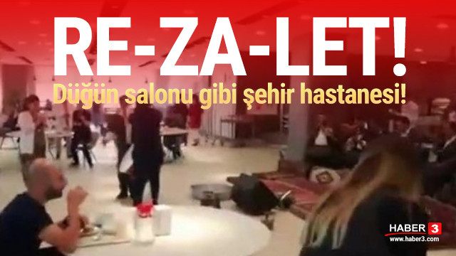 sehir hastanesinde davullu zurnali