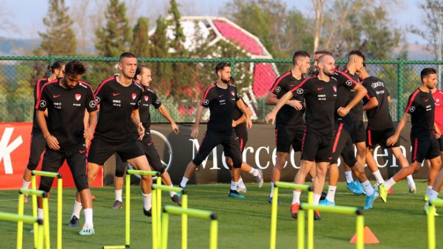 A Milli Takım, hazırlıklarını sürdürdü