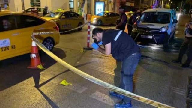 Kadıköy'de taksiye silahlı saldırı