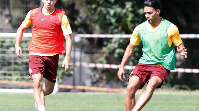 Galatasaray hazırlıklarını sürdürdü