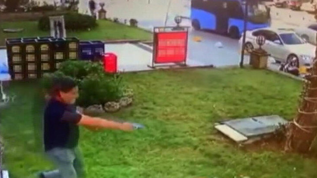 Senet çetesinin silahlı saldırı anları kamerada