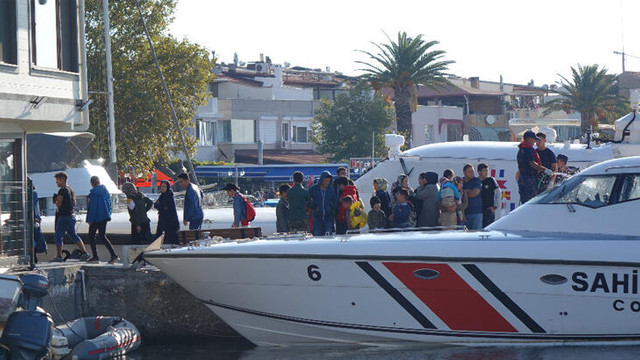 Çanakkale'de 127 düzensiz göçmen yakalandı