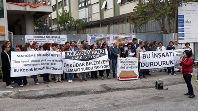 AK Partili belediye o vakfa hibe etmişti... İnşaat durduruldu