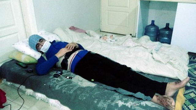 Yatalak hastaya borçları yüzünden hapis şoku !