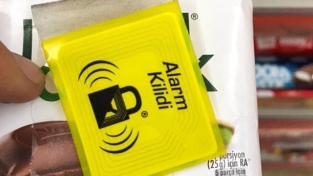 Çikolata hırsızlığına alarmlı önlem