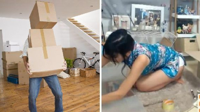Kiraladığı eskorta evini taşıttı!