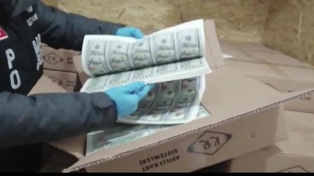 İstanbul'da 127 milyon 500 bin sahte dolar ele geçirildi