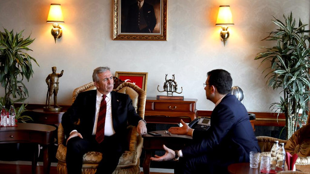 İmamoğlu'ndan Yavaş'a sürpriz ziyaret