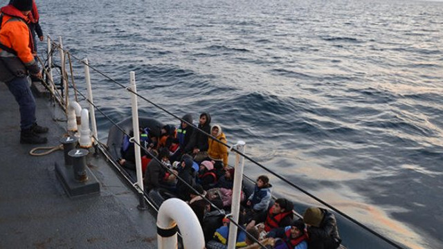 31 kaçak göçmen daha kurtarıldı