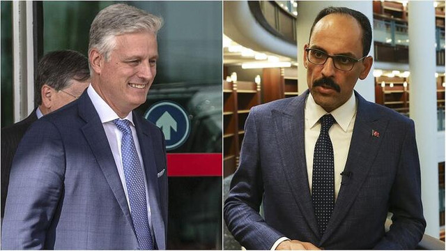 Sözcü Kalın, ABD'li isimle görüştü