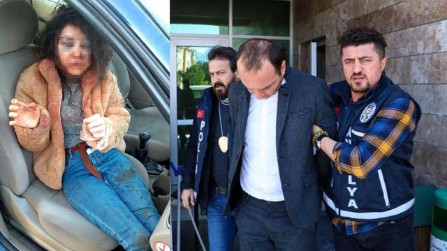 ''Polisim'' dediği genç kızı kaçırıp tecavüze kalkıştı !