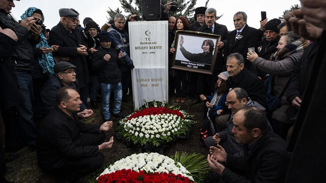 Rahşan Ecevit son yolculuğuna uğurlandı