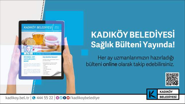 Kadıköy Belediyesi sağlık bülteni yayında