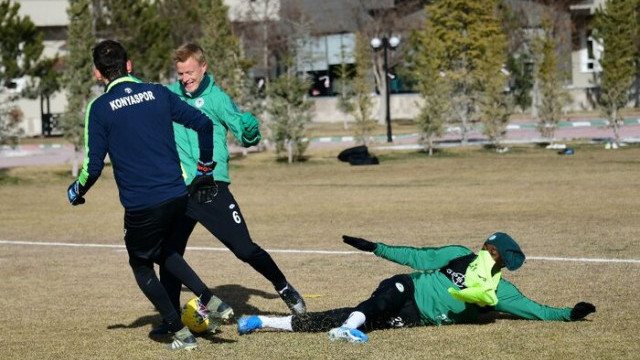 Konyaspor taktik çalıştı