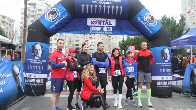 Sporseverler, Kartal'da Uğur Mumcu için koştu