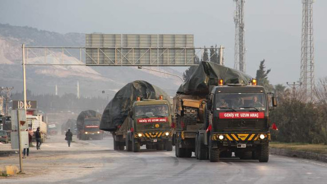 Suriye sınırına tank sevkiyatı
