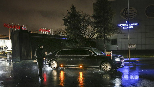 Rusya lideri Putin İstanbul'a geldi