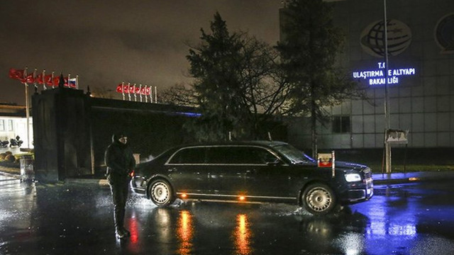 Türkiye'ye gelen Putin Atatürk Havalimanı'na indi!