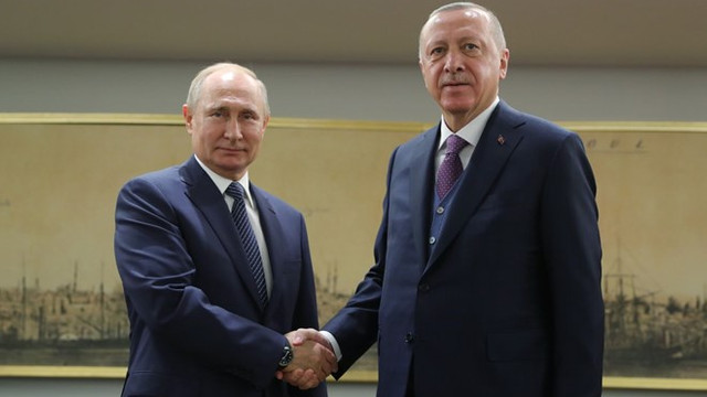 Erdoğan ile Putin bir araya geldi
