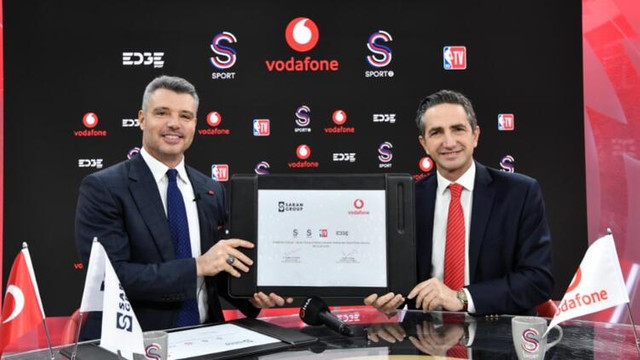 Vodafone ve Saran Group sporda güçlerini birleştirdi