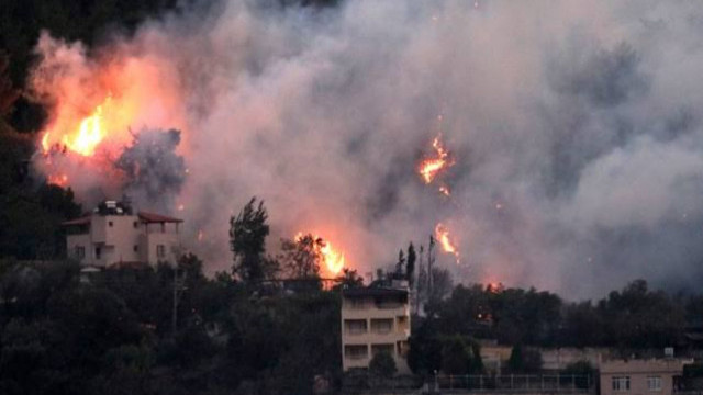 Hatay'da yangın çıkan bölgeye maden yapılacağı ortaya çıktı