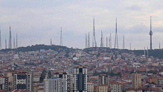 Çamlıca Tepesi'ndeki 28 anten kaldırıldı
