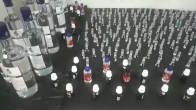 İstanbul'da sahte içki operasyonu! 6 ton kaçak içki ele geçirildi