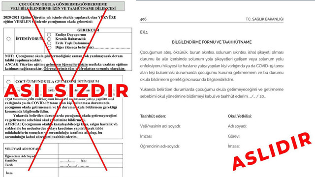 MEB o belge için velileri uyardı: Asılsızdır