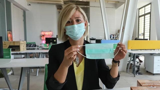 ''Mentollü maske'' ihracat için gün sayıyor