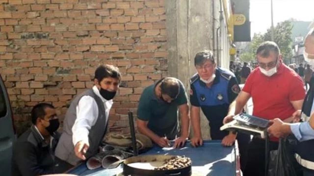 Samsun'da tartı denetimi