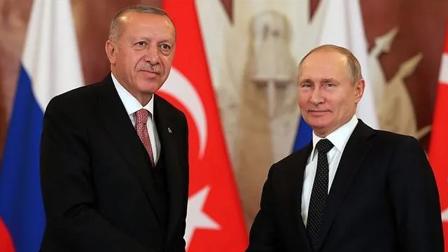 Cumhurbaşkanı Erdoğan ve Putin'den kritik görüşme