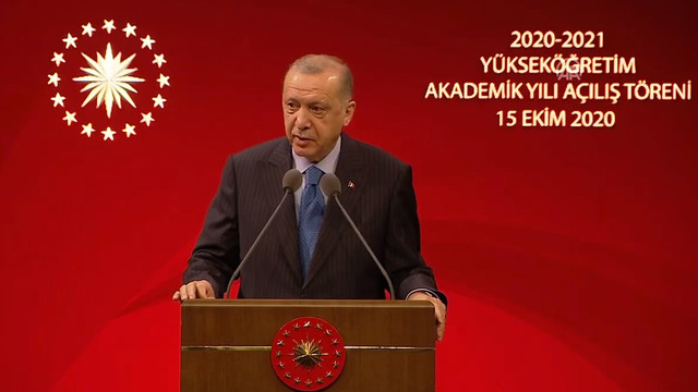 Erdoğan'dan üniversiteler için yüz yüze eğitim açıklaması