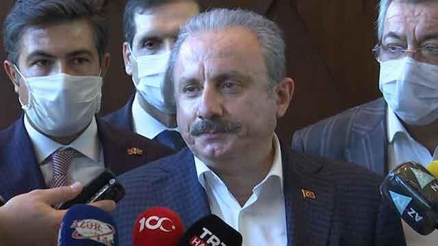 TBMM Başkanı Şentop resmi temaslar için Azerbaycan'da