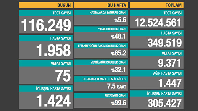 Hasta sayısında korkutan artış! İşte son 24 saatin koronavirüs bilançosu