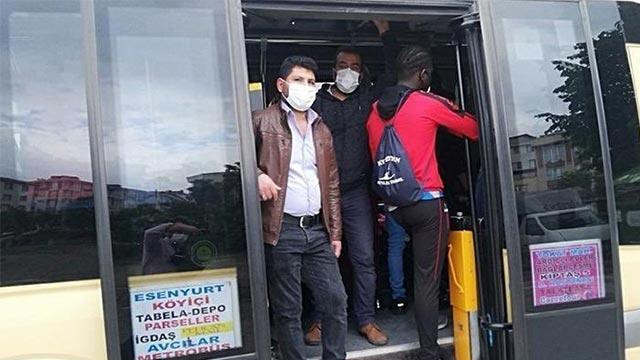 Bakan Koca o fotoğrafı paylaşarak uyardı: Doluysa, binmeyin
