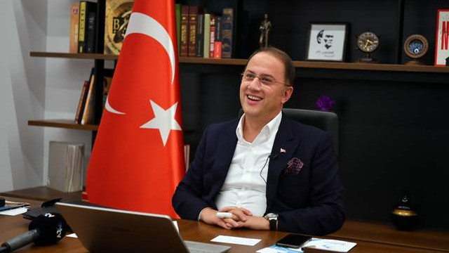 Başkan Çalık İTÜ bölüm açılışını öğrencilerle yaptı