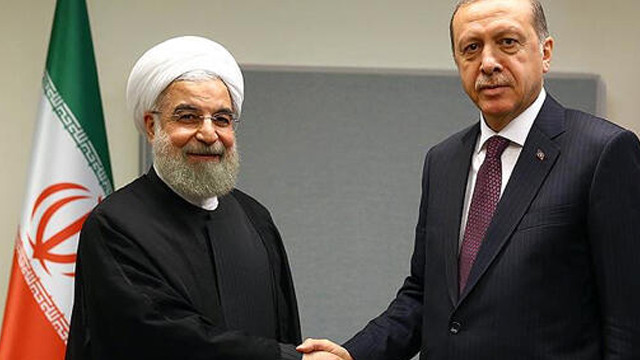 Cumhurbaşkanı Erdoğan, Ruhani ile görüştü