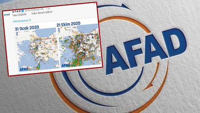 AFAD akıma katıldı ve sosyal medyadan uyardı!