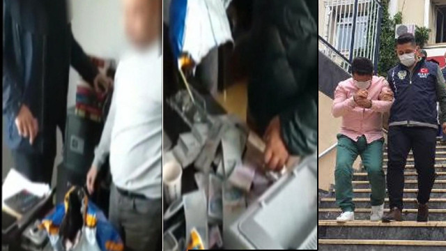 Mali müşavir ve vergi müfettişi suçüstü yakalandı