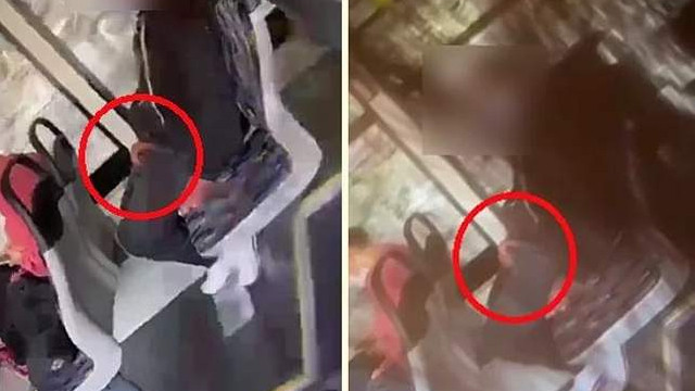 Bu sefer de Özel Halk Otobüsü'nde mastürbasyon rezaleti!