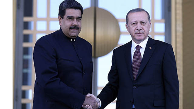 Venezuela Devlet Başkanı Maduro'dan Cumhurbaşkanı Erdoğan'a teşekkür