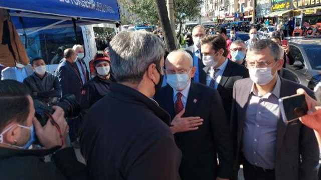 CHP lideri Kılıçdaroğlu deprem bölgesinde