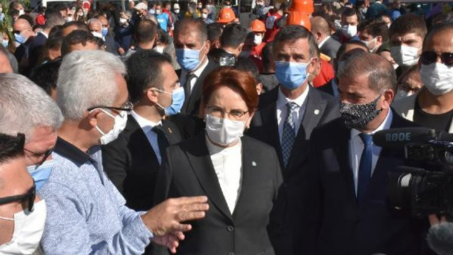 İYİ Parti lideri Akşener deprem bölgesinde