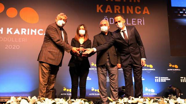 Sarıyer Belediyesi'nin projesine Altın Karınca ödülü